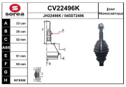 CV22496K EAI sada kĺbov hnacieho hriadeľa CV22496K EAI