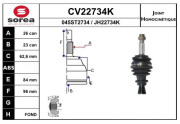 CV22734K EAI sada kĺbov hnacieho hriadeľa CV22734K EAI