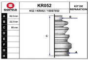 KR052 EAI manżeta hnacieho hriadeľa - opravná sada KR052 EAI