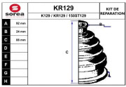 KR129 EAI manżeta hnacieho hriadeľa - opravná sada KR129 EAI