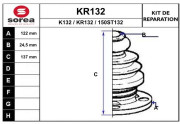 KR132 EAI manżeta hnacieho hriadeľa - opravná sada KR132 EAI