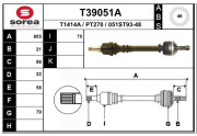 T39051A EAI hnací hriadeľ T39051A EAI