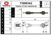 T39063A2 EAI hnací hriadeľ T39063A2 EAI