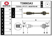 T39063A3 EAI hnací hriadeľ T39063A3 EAI