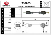 T39065 EAI hnací hriadeľ T39065 EAI