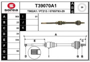 T39070A1 EAI hnací hriadeľ T39070A1 EAI