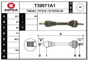 T39071A1 EAI hnací hriadeľ T39071A1 EAI