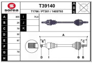 T39140 Hnací hřídel EAI