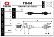 T39199 EAI hnací hriadeľ T39199 EAI