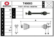 T49003 EAI hnací hriadeľ T49003 EAI