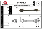 T49148A Hnací hřídel EAI