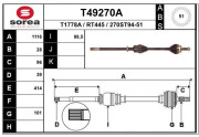 T49270A EAI hnací hriadeľ T49270A EAI