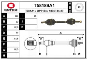 T58189A1 EAI hnací hriadeľ T58189A1 EAI