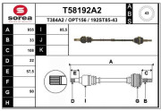 T58192A2 EAI hnací hriadeľ T58192A2 EAI