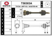 T58303A Hnací hřídel EAI