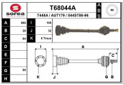 T68044A EAI hnací hriadeľ T68044A EAI