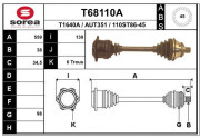 T68110A Hnací hřídel EAI