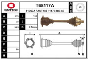 T68117A Hnací hřídel EAI