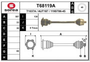 T68119A EAI hnací hriadeľ T68119A EAI