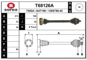 T68126A Hnací hřídel EAI