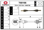 T68166 EAI hnací hriadeľ T68166 EAI