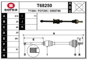 T68250 EAI hnací hriadeľ T68250 EAI