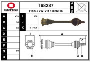 T68287 EAI hnací hriadeľ T68287 EAI