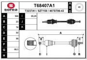 T68407A1 EAI hnací hriadeľ T68407A1 EAI