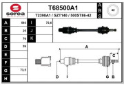 T68500A1 EAI hnací hriadeľ T68500A1 EAI