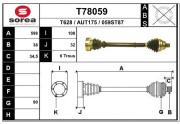 T78059 Hnací hřídel EAI
