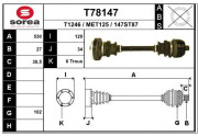 T78147 EAI hnací hriadeľ T78147 EAI