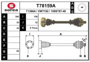 T78159A Hnací hřídel EAI