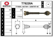 T78228A Hnací hřídel EAI