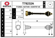 T78232A Hnací hřídel EAI