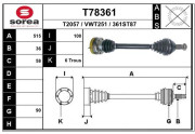 T78361 EAI hnací hriadeľ T78361 EAI