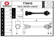 T78419 EAI hnací hriadeľ T78419 EAI