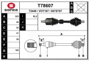 T78607 Hnací hřídel EAI
