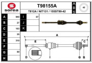 T98155A Hnací hřídel EAI