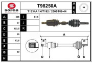 T98250A EAI hnací hriadeľ T98250A EAI