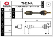 T98274A EAI hnací hriadeľ T98274A EAI