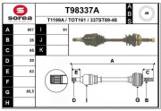 T98337A EAI hnací hriadeľ T98337A EAI