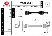 T98736A1 EAI hnací hriadeľ T98736A1 EAI