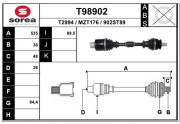 T98902 EAI hnací hriadeľ T98902 EAI