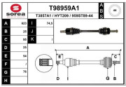 T98959A1 EAI hnací hriadeľ T98959A1 EAI