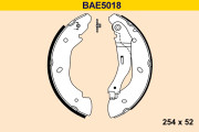 BAE5018 Sada brzdových čelistí BARUM