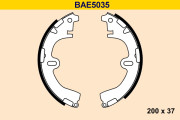 BAE5035 Sada brzdových čelistí BARUM