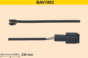 BAV1003 Vystrazny kontakt, opotrebeni oblozeni BARUM
