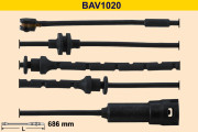 BAV1020 BARUM výstrażný kontakt opotrebenia brzdového oblożenia BAV1020 BARUM
