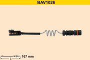 BAV1026 BARUM výstrażný kontakt opotrebenia brzdového oblożenia BAV1026 BARUM