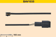 BAV1035 Vystrazny kontakt, opotrebeni oblozeni BARUM